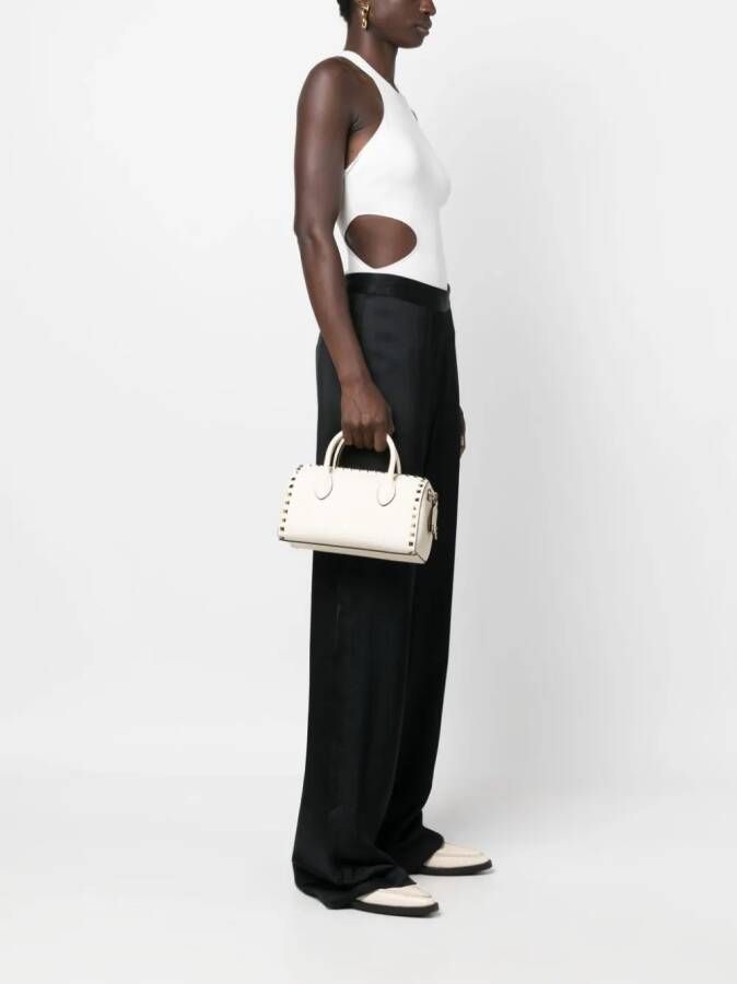 Valentino Garavani Rockstud shopper Wit
