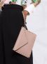 Valentino Garavani Rockstud envelope clutch Beige - Thumbnail 2