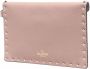Valentino Garavani Rockstud envelope clutch Beige - Thumbnail 3