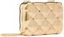 Valentino Garavani Rockstud metallic clutch Goud - Thumbnail 4