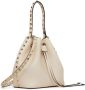 Valentino Garavani Rockstud schoudertas Beige - Thumbnail 3