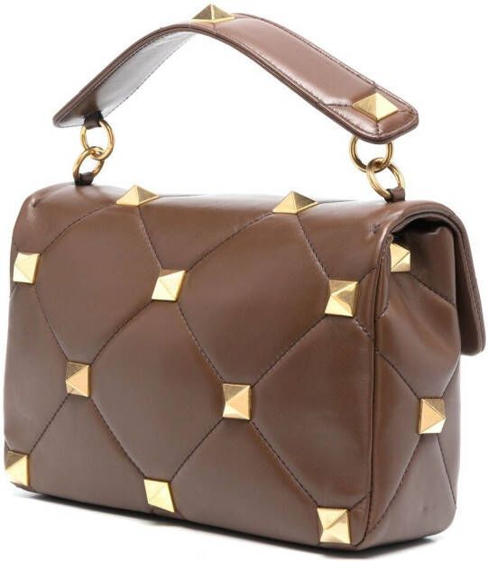 Valentino Garavani Rockstud shopper Bruin