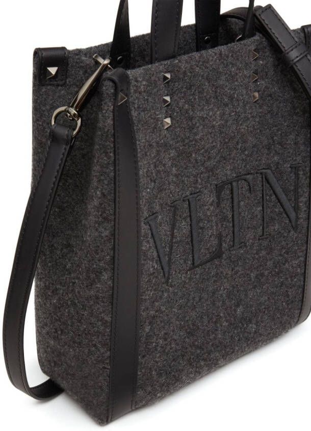 Valentino Garavani Rockstud shopper Grijs