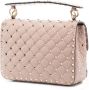 Valentino Garavani Rockstud Spike medium schoudertas Roze - Thumbnail 3