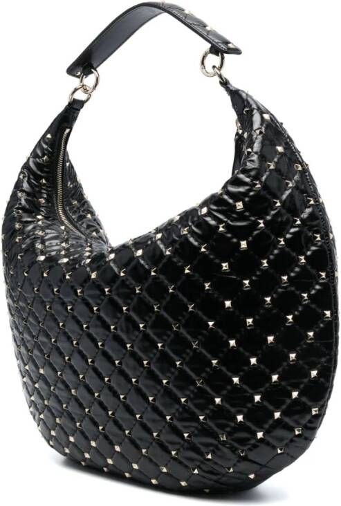 Valentino Garavani Rockstud Spike schoudertas Zwart