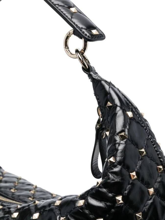 Valentino Garavani Rockstud Spike schoudertas Zwart