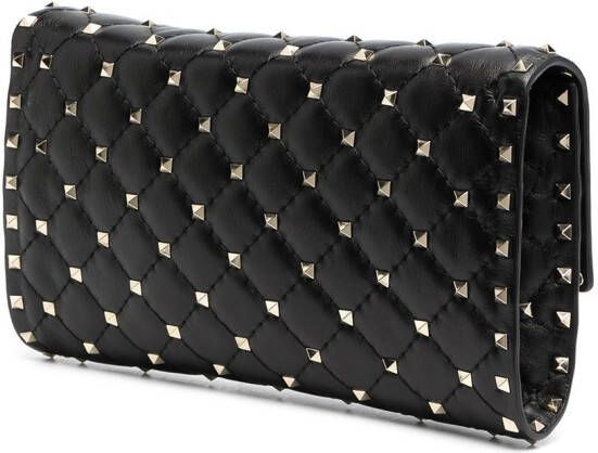 Valentino Garavani Rockstud crossbodytas met spikes Zwart