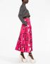 Valentino Garavani Rok met roosprint Roze - Thumbnail 2