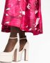 Valentino Garavani Rok met roosprint Roze - Thumbnail 3