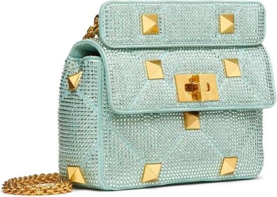 Valentino Garavani Roman Stud medium schoudertas Groen
