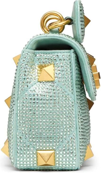Valentino Garavani Roman Stud medium schoudertas Groen
