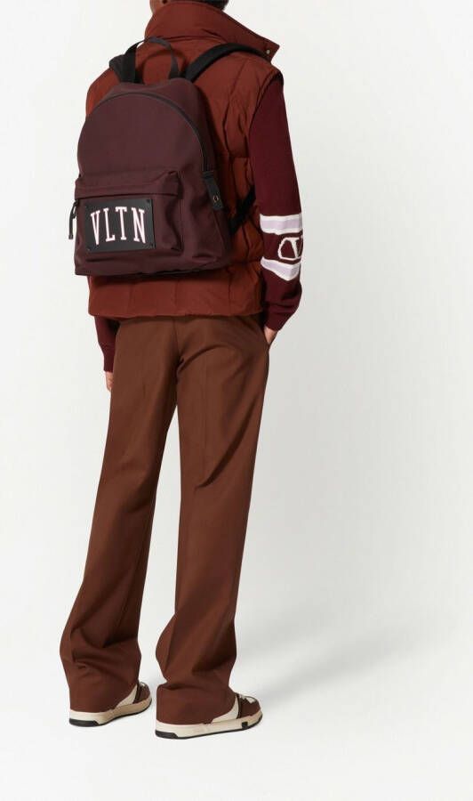 Valentino Garavani Rugzak met VLTN-patch Rood