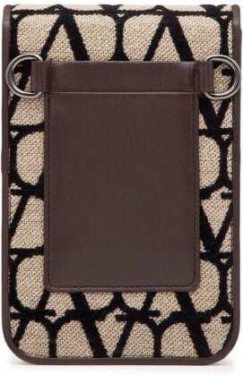 Valentino Garavani Schoudertas met logoprint Beige