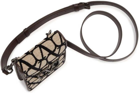 Valentino Garavani Schoudertas met logoprint Beige
