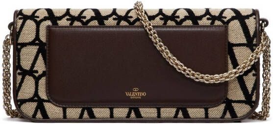 Valentino Garavani Schoudertas met monogram Beige