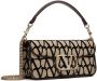 Valentino Garavani Schoudertas met monogram Beige - Thumbnail 3