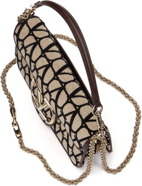 Valentino Garavani Schoudertas met monogram Beige