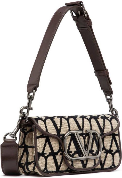 Valentino Garavani Schoudertas met monogram Beige