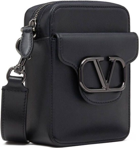 Valentino Garavani Schoudertas met V-logo Zwart