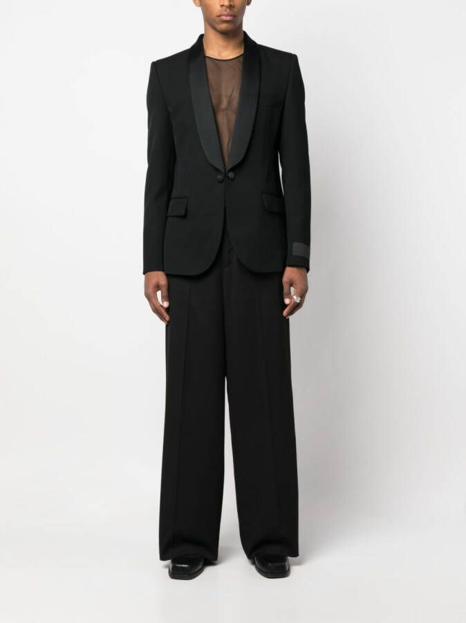 Valentino Garavani Blazer met enkele rij knopen Zwart