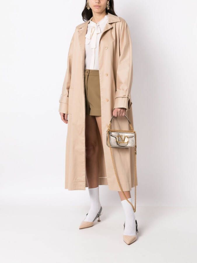 Valentino Garavani Locò kleine schoudertas Metallic