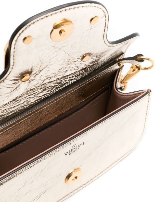 Valentino Garavani Locò kleine schoudertas Metallic