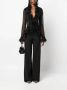 Valentino Garavani Straight broek Zwart - Thumbnail 2