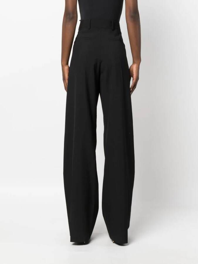 Valentino Garavani Straight broek Zwart