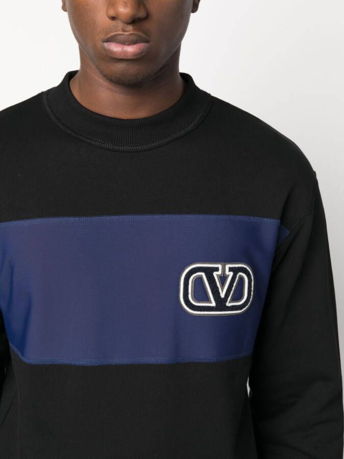 Valentino Garavani Sweater met logo Zwart