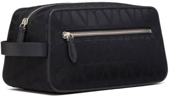 Valentino Garavani Toile Iconographe clutch Zwart