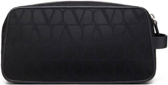 Valentino Garavani Toile Iconographe clutch Zwart