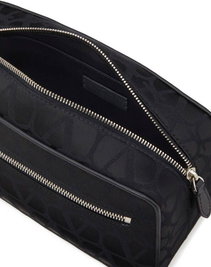 Valentino Garavani Toile Iconographe clutch Zwart