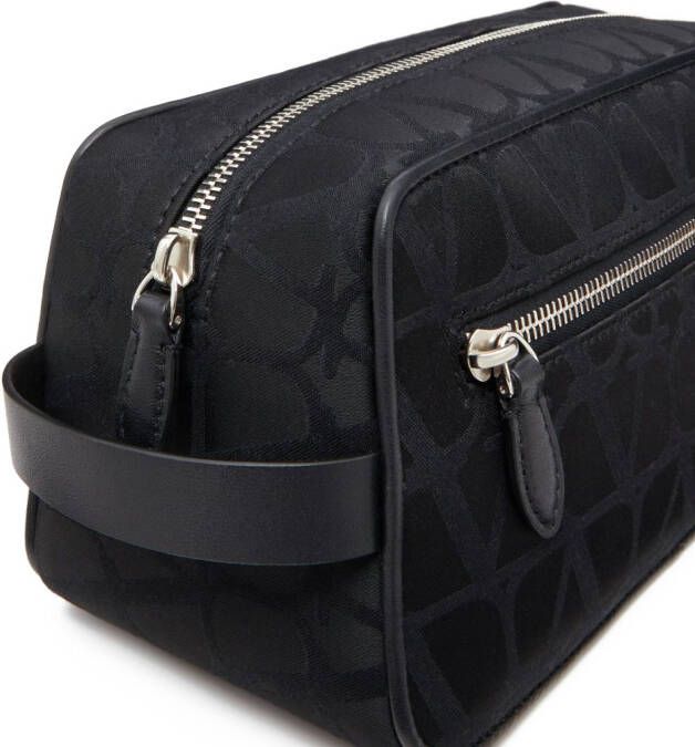 Valentino Garavani Toile Iconographe clutch Zwart