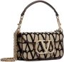 Valentino Garavani Toile Iconographe schoudertas Beige - Thumbnail 3