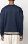 Valentino Garavani VLogo sweater met ronde hals Blauw - Thumbnail 4