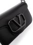 Valentino Garavani VLogo crossbodytas Zwart - Thumbnail 5