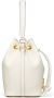Valentino Garavani Vlogo leren bucket-tas Wit - Thumbnail 4