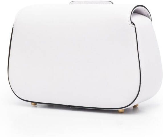 Valentino Garavani VLogo leren crossbodytas Wit