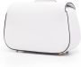 Valentino Garavani VLogo leren crossbodytas Wit - Thumbnail 4