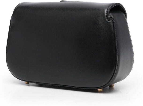 Valentino Garavani VLogo leren crossbodytas Zwart