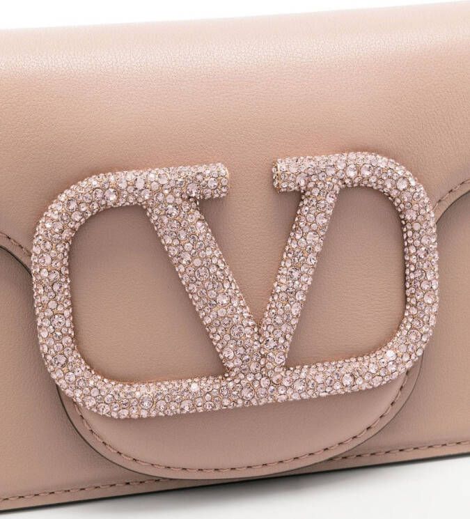 Valentino Garavani Locò kleine schoudertas Roze