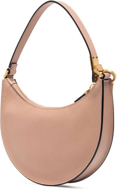 Valentino Garavani VLogo kleine schoudertas Beige