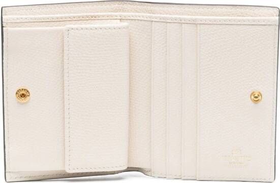 Valentino Garavani VLogo portemonnee Beige