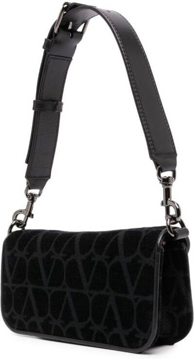 Valentino Garavani VLogo schoudertas met monogram Zwart