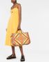 Valentino Garavani VLogo shopper met bandanaprint Oranje - Thumbnail 2