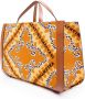 Valentino Garavani VLogo shopper met bandanaprint Oranje - Thumbnail 4