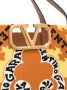 Valentino Garavani VLogo shopper met bandanaprint Oranje - Thumbnail 5