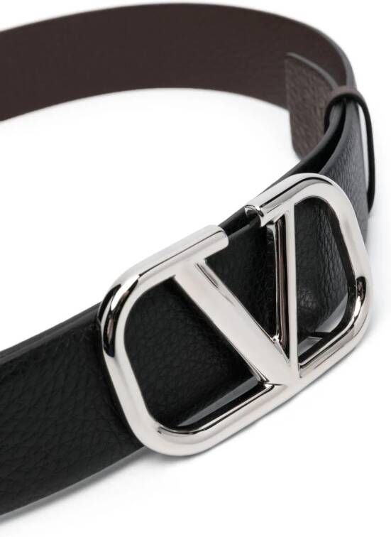 Valentino Garavani VLogo Signature gespriem Zwart