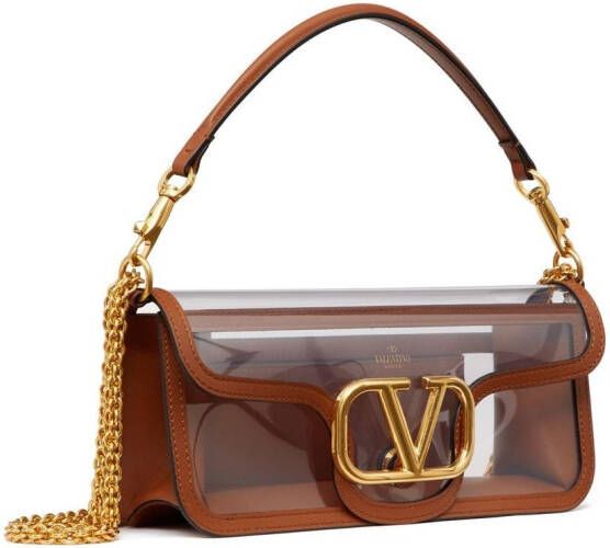 Valentino Garavani VLogo Signature schoudertas Bruin