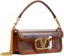 Valentino Garavani VLogo Signature schoudertas Bruin - Thumbnail 3